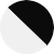 JU - Ying & Yang: Carbonio UD / Bianco Italia + Logo cromato iridescente + Full Glossy